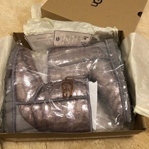 UGG boots with sparkles